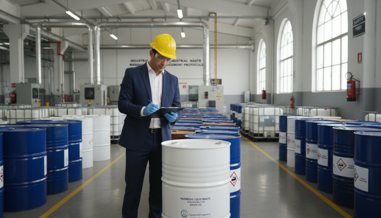 Fiscalizaciones de la SMA en el sector industrial: Los errores más comunes en la gestión de residuos líquidos y cómo evitarlos. 4 Cumplimiento Normativo Ambiental (Chile)