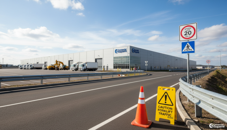 Reducción de la accidentabilidad en rutas internas de faena: La importancia de la señalización y contención vial. 5 Seguridad Vial Industrial